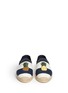 Figure View - Click To Enlarge - STUBBS & WOOTTON - Pineapple embroidery stripe canvas espadrilles