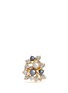 Main View - Click To Enlarge - KENNETH JAY LANE - Glass pearl crystal vine ring