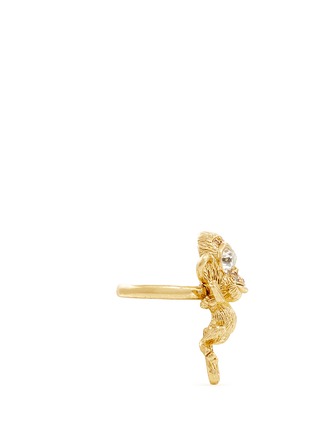 Figure View - Click To Enlarge - KENNETH JAY LANE - Crystal monkey ring