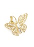 Detail View - Click To Enlarge - KENNETH JAY LANE - Crystal pavé butterfly drop earrings