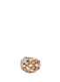 Main View - Click To Enlarge - KENNETH JAY LANE - Crystal pavé starfish glass pearl ring