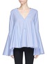 Main View - Click To Enlarge - ELLERY - 'Lolita' bell sleeve godet top