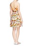 Back View - Click To Enlarge - STELLA JEAN - 'Gufo' fruit market print bustier dress