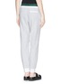Back View - Click To Enlarge - T BY ALEXANDER WANG - Nylon waistband French terry track pants