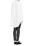 Back View - Click To Enlarge - T BY ALEXANDER WANG - 'Ripstop' cotton poplin shirt dress