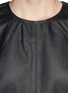Detail View - Click To Enlarge - T BY ALEXANDER WANG - Colourblock lamb leather dress
