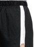 Detail View - Click To Enlarge - T BY ALEXANDER WANG - Cotton poplin insert silk twill shorts