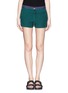 Main View - Click To Enlarge - T BY ALEXANDER WANG - Nylon waistband French terry shorts