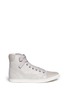 Main View - Click To Enlarge - LANVIN - Shagreen leather sneakers