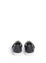 Back View - Click To Enlarge - LANVIN - Shagreen leather skate slip-ons