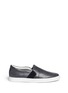 Main View - Click To Enlarge - LANVIN - Shagreen leather skate slip-ons