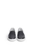 Figure View - Click To Enlarge - LANVIN - Shagreen leather skate slip-ons