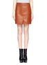 Main View - Click To Enlarge - 3.1 PHILLIP LIM - Layered leather A-line skirt