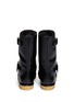 Back View - Click To Enlarge - STELLA MCCARTNEY - Faux-leather buckle boots