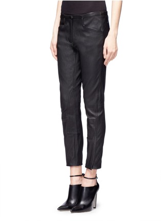 Front View - Click To Enlarge - 3.1 PHILLIP LIM - Leather jodhpur pants