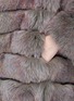 Detail View - Click To Enlarge - HOCKLEY - 'Pelican' fox fur suede hood coat