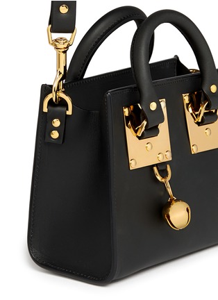 Detail View - Click To Enlarge - SOPHIE HULME - Leather box tote
