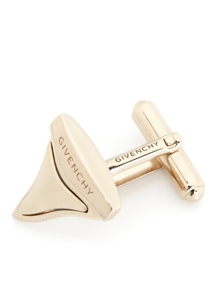 Detail View - Click To Enlarge - GIVENCHY - Shark tooth cufflinks