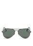 Main View - Click To Enlarge - RAY-BAN - 'Aviator Flat Metal' sunglasses