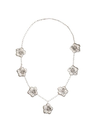 Main View - Click To Enlarge - BUCCELLATI - Gardenia' silver necklace