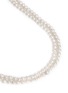 Detail View - Click To Enlarge - CZ BY KENNETH JAY LANE - Faux baroque pearl lariat necklace