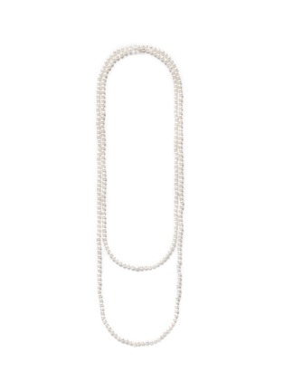 Main View - Click To Enlarge - CZ BY KENNETH JAY LANE - Faux baroque pearl lariat necklace