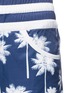 Detail View - Click To Enlarge - PERFECT MOMENT - Palm tree print resort shorts
