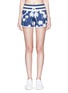 Main View - Click To Enlarge - PERFECT MOMENT - Palm tree print resort shorts
