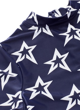 Detail View - Click To Enlarge - PERFECT MOMENT - 'Wet Spring' star print one-piece swimsuit