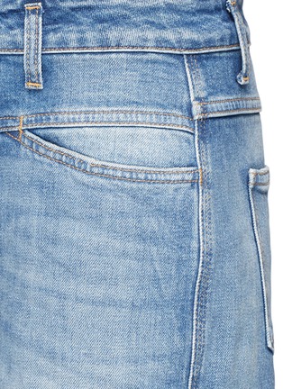 Detail View - Click To Enlarge - CLOSED - x Jupe by Jackie embroidered denim pants