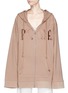 Main View - Click To Enlarge - FENTY PUMA BY RIHANNA - Logo embroidered oversized zip hoodie with harness