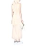 Figure View - Click To Enlarge - FENTY PUMA BY RIHANNA - Satin slip dress with oversized hoodie