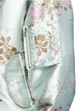 - FENTY PUMA BY RIHANNA - Floral jacquard reversible satin bomber jacket