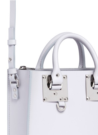 Detail View - Click To Enlarge - SOPHIE HULME - 'Albion Square' leather box tote