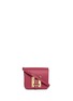 Main View - Click To Enlarge - SOPHIE HULME - 'Darwin' saddle leather crossbody bag