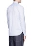 Back View - Click To Enlarge - COMME DES GARÇONS HOMME - Check cotton shirt