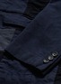 Detail View - Click To Enlarge - COMME DES GARÇONS HOMME - Patchwork front soft blazer