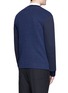 Back View - Click To Enlarge - COMME DES GARÇONS HOMME - Reverse sweatshirt jersey jacket