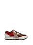Main View - Click To Enlarge - LANVIN - Mixed media running sneakers
