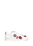 Main View - Click To Enlarge - ALEXANDER MCQUEEN - Skull patch appliqué leather sneakers