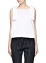 Main View - Click To Enlarge - VICTORIA, VICTORIA BECKHAM - Bow shoulder jersey tank top