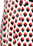 Detail View - Click To Enlarge - VICTORIA, VICTORIA BECKHAM - Strawberry jacquard plunge V-neck dress