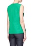 Back View - Click To Enlarge - VICTORIA, VICTORIA BECKHAM - Twist bow faille sleeveless top