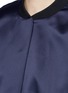 Detail View - Click To Enlarge - VICTORIA, VICTORIA BECKHAM - Duchesse satin bomber jacket