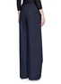 Back View - Click To Enlarge - VICTORIA, VICTORIA BECKHAM - Pinstripe wool blend slouch pants