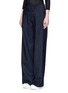 Figure View - Click To Enlarge - VICTORIA, VICTORIA BECKHAM - Pinstripe wool blend slouch pants