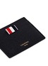 Detail View - Click To Enlarge - THOM BROWNE  - Pebble grain leather cardholder