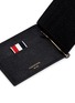 Detail View - Click To Enlarge - THOM BROWNE  - Pebble grain leather money clip wallet