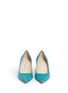 Front View - Click To Enlarge - JIMMY CHOO - 'Aurora' suede pumps