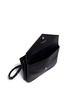 Detail View - Click To Enlarge - SAINT LAURENT - 'YSL Tri-Pocket' leather bag
